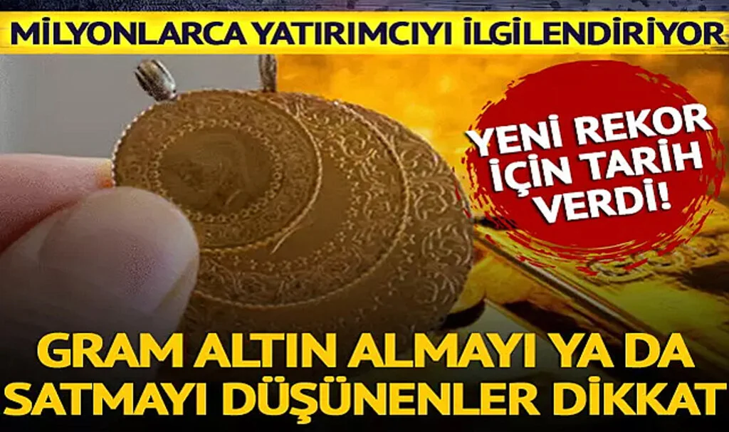 Gram altın almayı ya da bozdurmayı düşünenler dikkat! İslam Memiş'ten yeni rekor uyarısı: "Ekim ayı itibarıyla..."