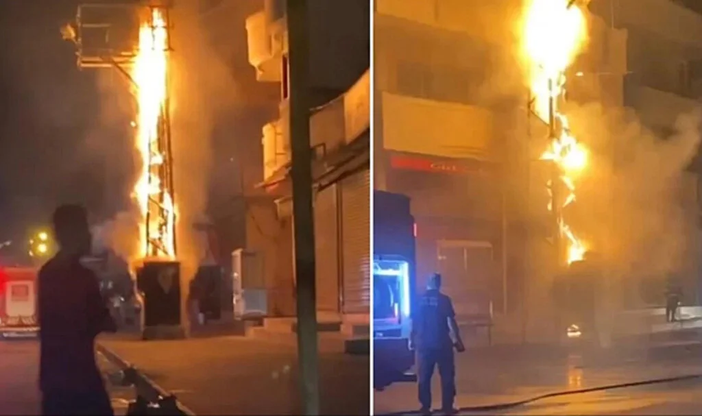 Hissedilen Sıcaklık 50 Dereceye Çıktı, Trafolar Art Arda Patladı