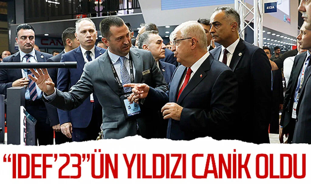 "IDEF'23"ün yıldızı CANiK oldu
