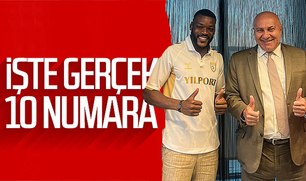 İşte gerçek 10 numara! Samsunspor’un yeni transferi Olivier Ntcham...