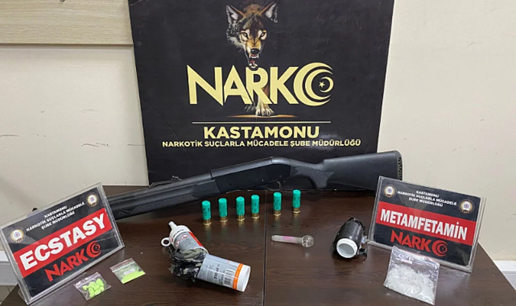 Kastamonu'da uyuşturucu operasyonunda 1 kişi yakalandı