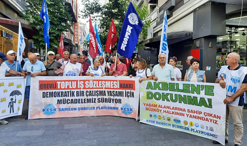 KESK'ten Çift Mesajlı Eylem 
