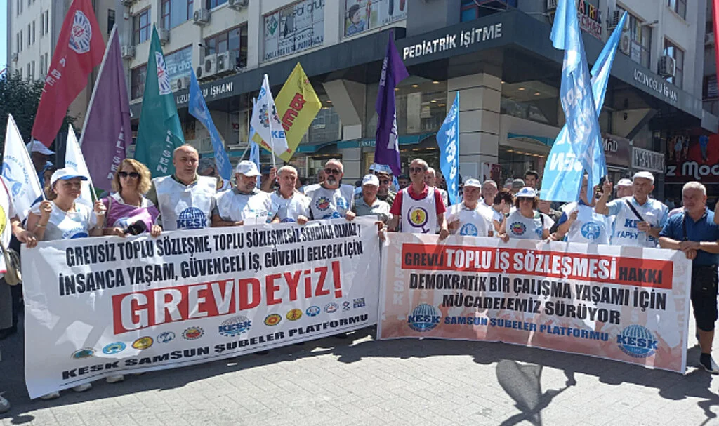 KESK'ten Uyarı Grevi 
