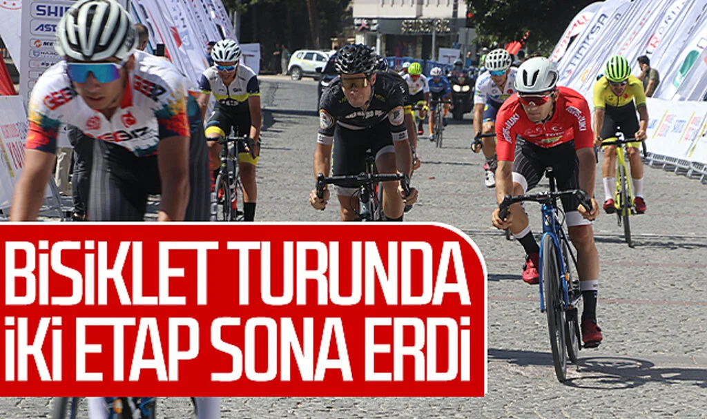 Kurtuluş Yolu Bisiklet Turu'nda iki etap sona erdi
