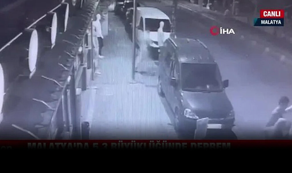 Malatya'da Korkutan Deprem Görüntüler Ortaya Çıktı! Tıkla İzle...
