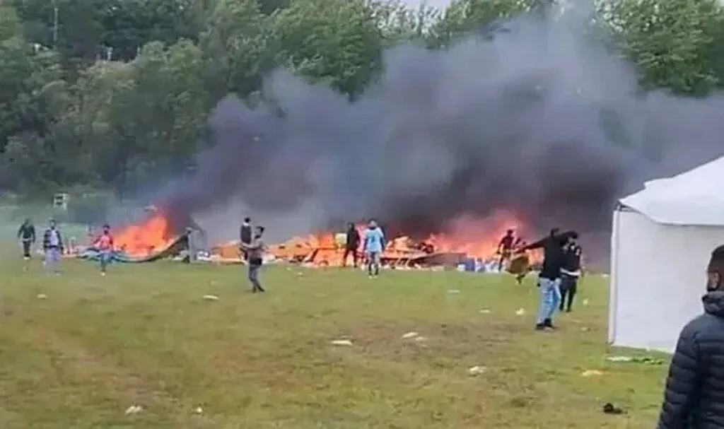 Muhalifler Festivali Bastı, Ortalık Savaş Alanına Döndü
