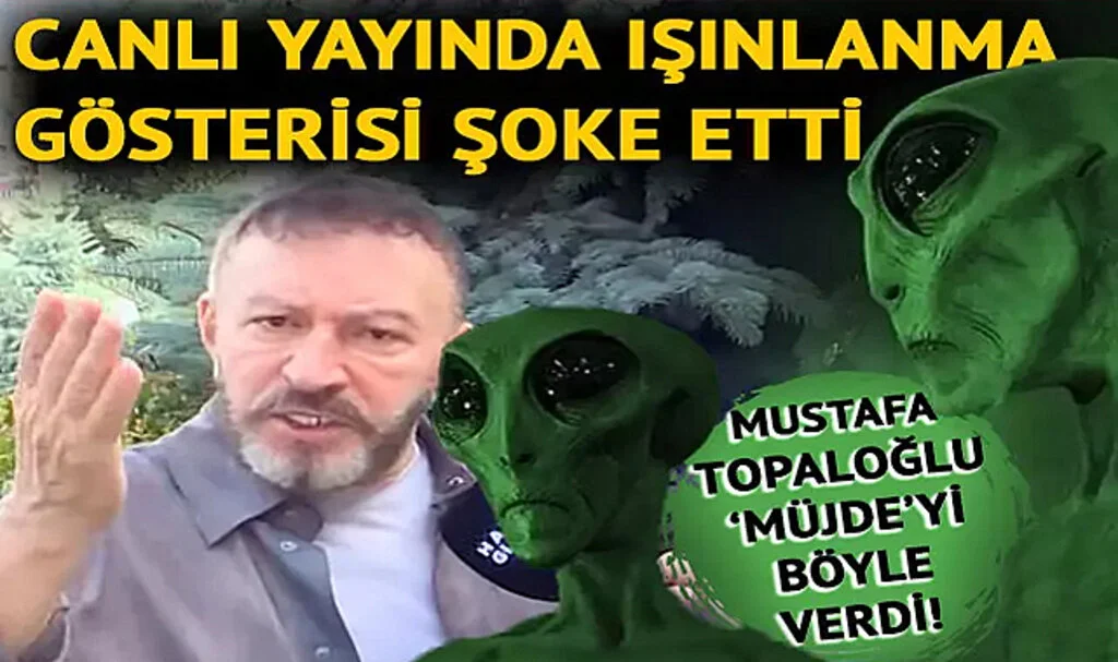 Mustafa Topaloğlu Canlı Yayında Işınlanma Gösterisiyle Hayretler İçinde Bıraktı! Dünyaya Müjdeyi Verdi: 'Biz Mars'ta Şehir Kurduk'