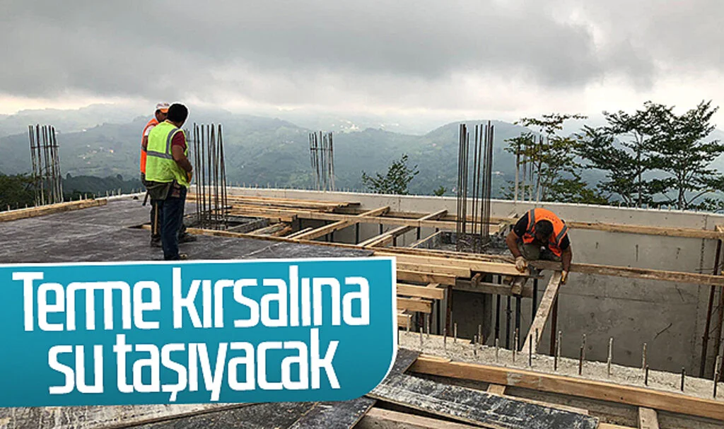 Örencik İçme Suyu Arıtma Tesisi, Terme kırsalına su taşıyacak