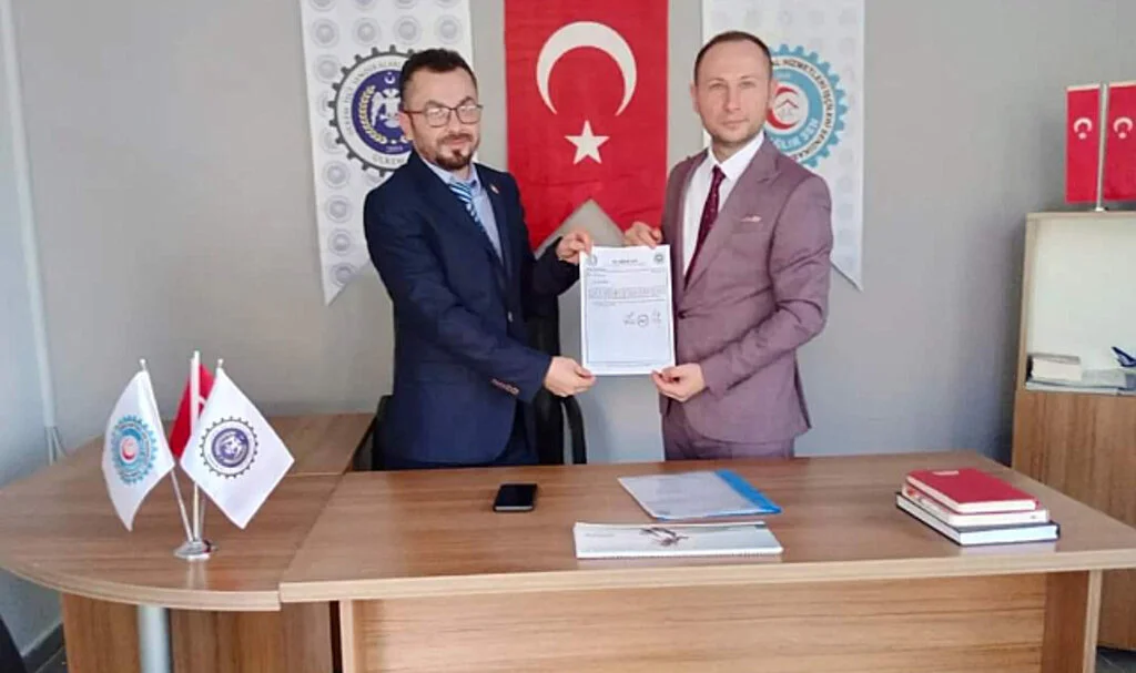 Öz Sağlık Sen Samsun'da Görev Değişimi Yaşandı