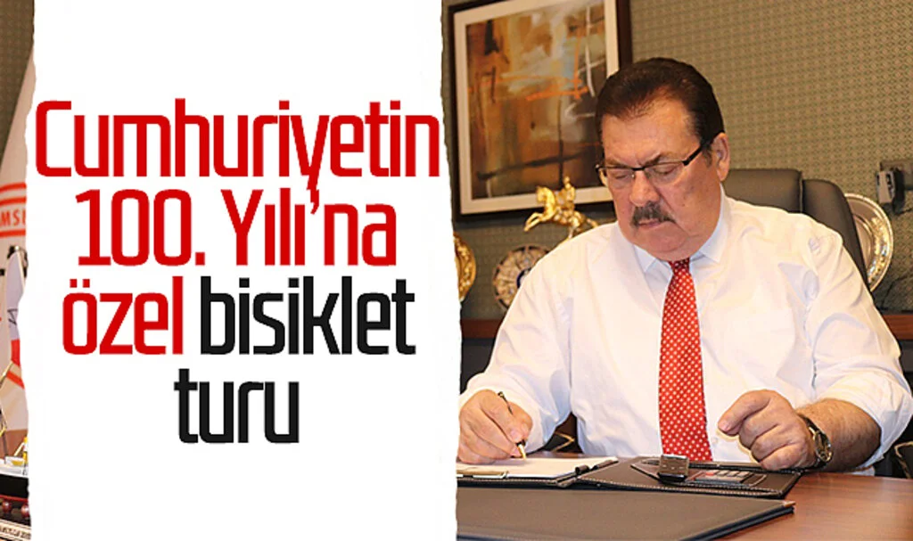 SAMKON'dan Cumhuriyetin 100. Yılı’na özel bisiklet turu