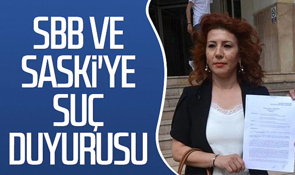 Samsun Büyükşehir Belediyesi ve SASKİ'ye suç duyurusu