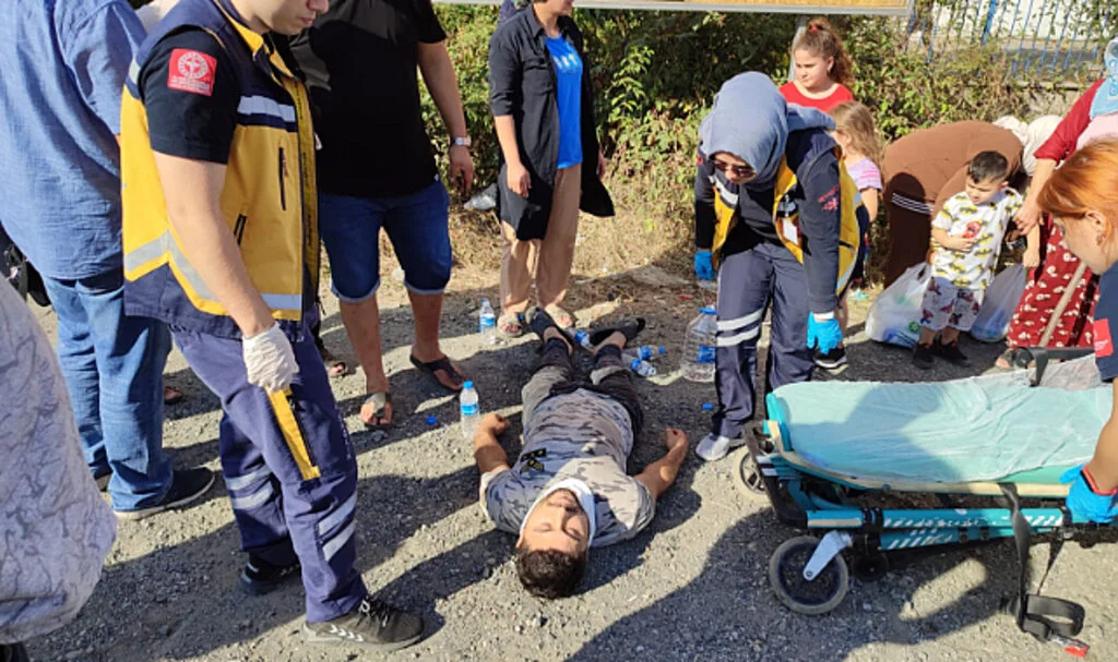 Samsun Çarşamba’daki Trafik Kazasında 1 Kişi Yaralandı