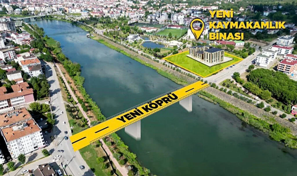 Samsun Çarşamba'ya Yeni Hükümet Konağı ve Köprü