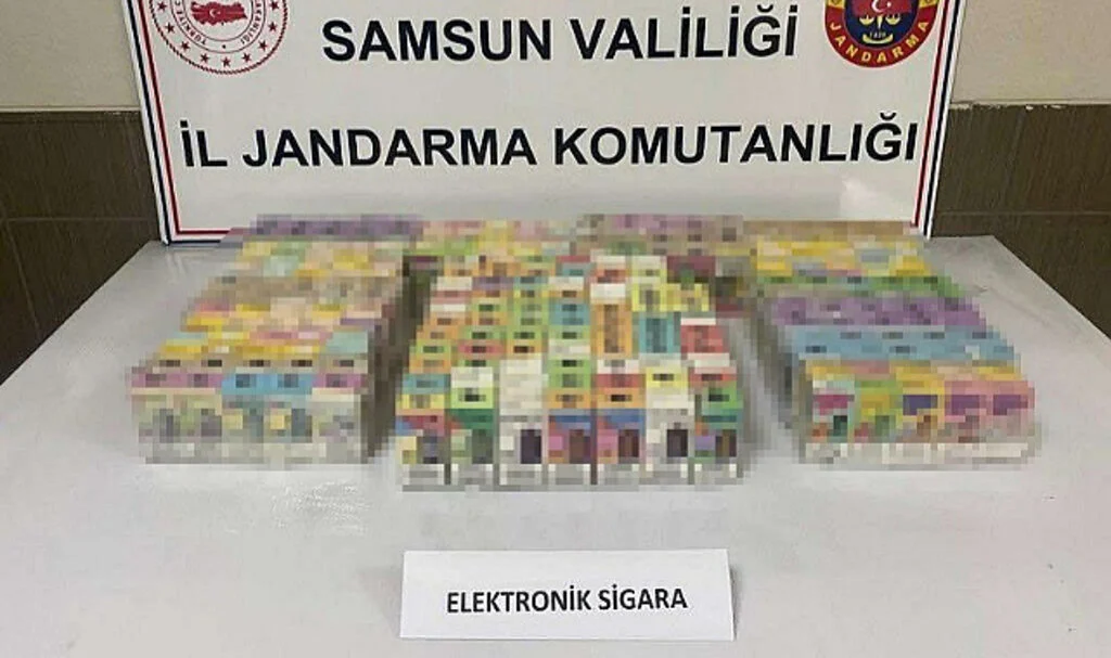Samsun’da 254 Kaçak Elektronik Sigara Ele Geçirildi