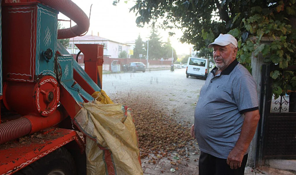 Samsun'da 79'luk delikanlı işinin başında 