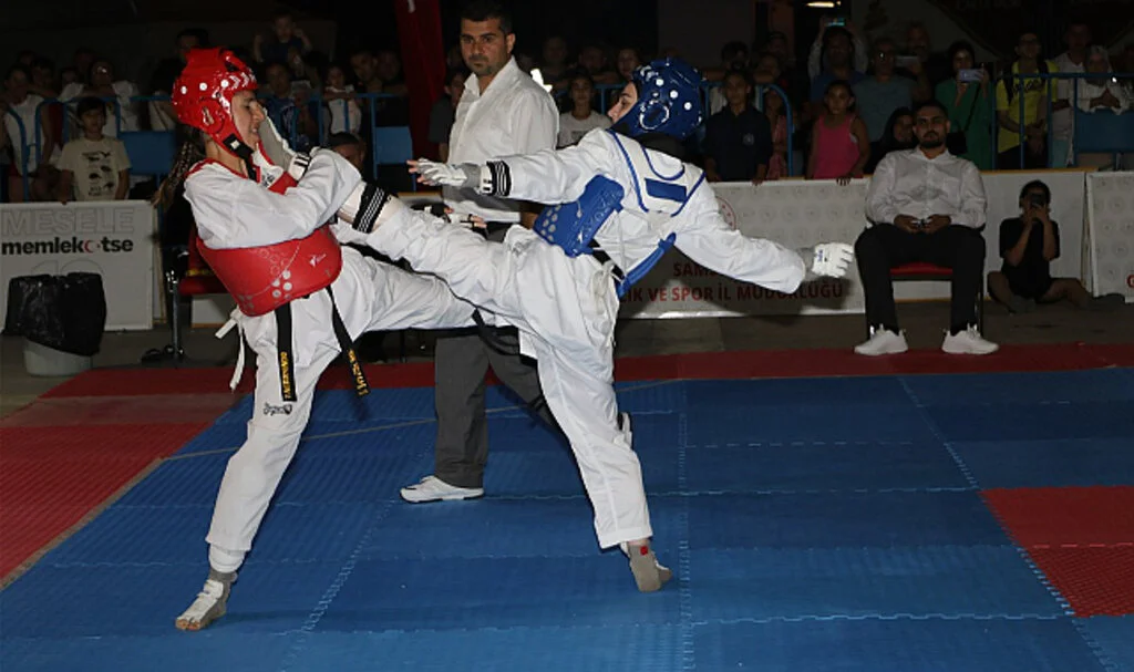 Samsun'da Açık Hava Teakwondo Heyecanı Sona Erdi