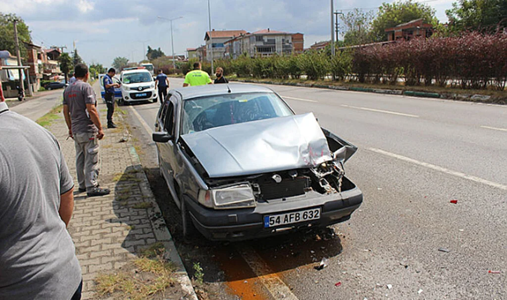 Samsun’da Dikkatsizlik Kaza Getirdi 
