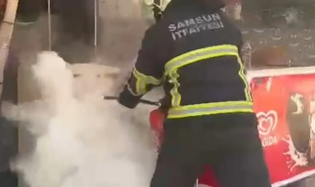 Samsun'da Elektrik Trafosunda Patlama Yaşandı