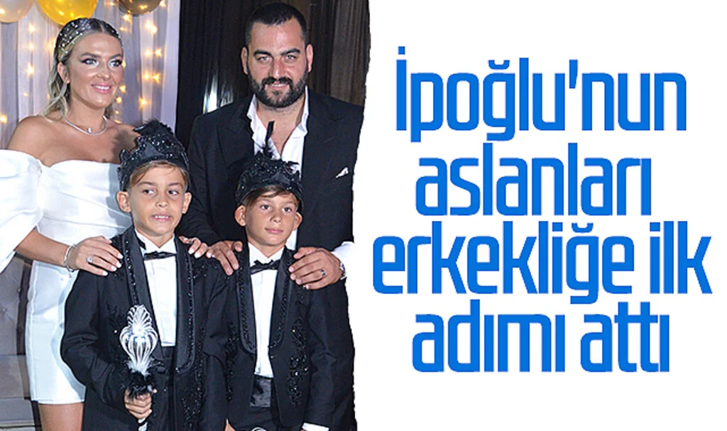 Samsun'da İpoğlu'nun aslanları erkekliğe ilk adımı attı