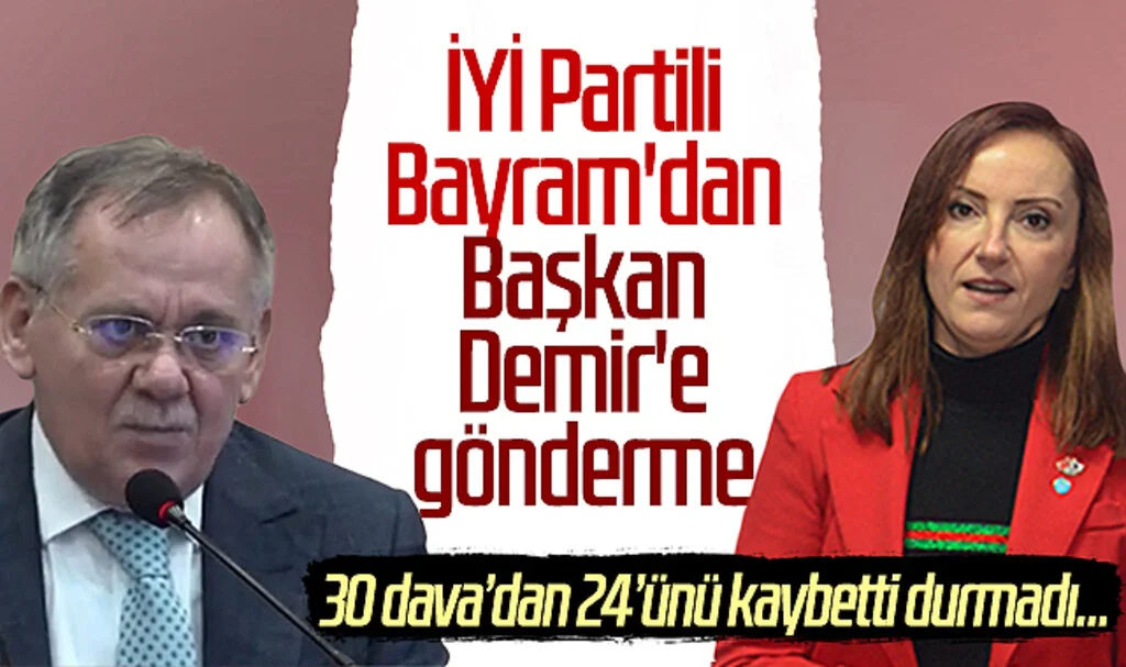 Samsun'da İYİ Partili Saydam Bayram'dan SBB Başkanı Mustafa Demir'e Gönderme 