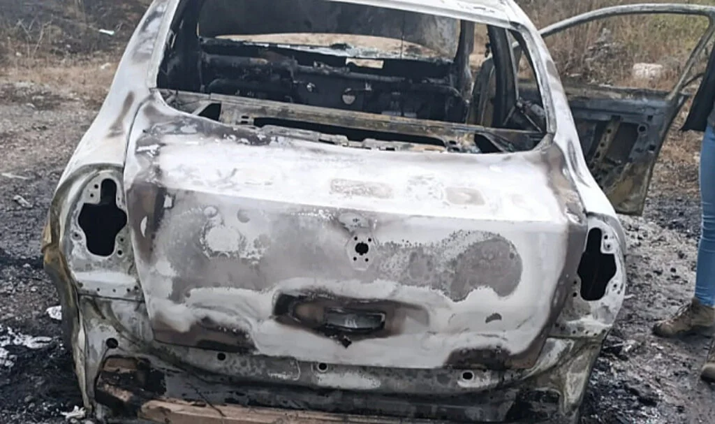 Samsun'da Seyir Halindeyken Alev Alan Araç Yandı