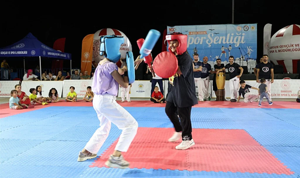 Samsun'da Spor Şenlikleri Sürüyor