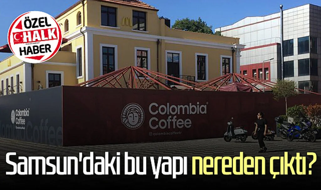 Samsun'daki bu yapı nereden çıktı?
