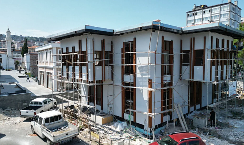 Samsun'daki Sümbül Konağı’nın yüzde 80’i tamam