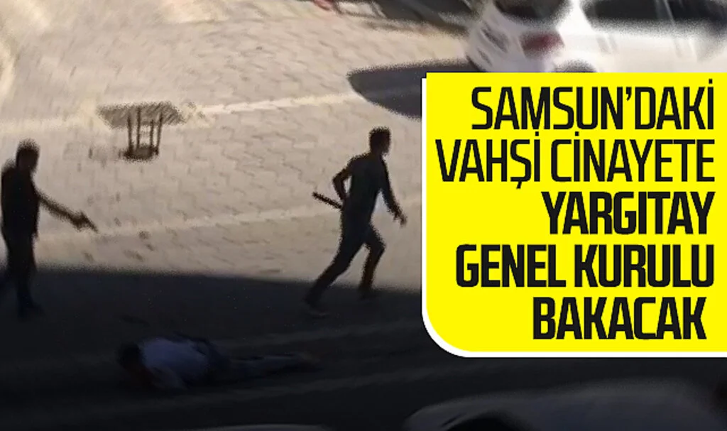 Samsun'daki vahşi cinayete yargıtay genel kurulu bakacak