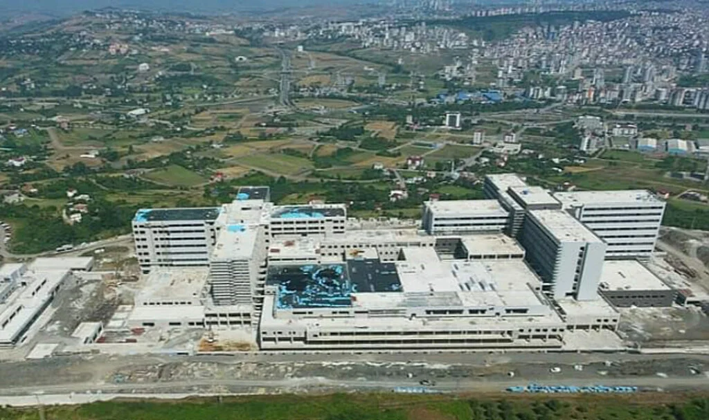 Samsun Şehir Hastanesi İnşaatı Yüzde 73'e Ulaştı