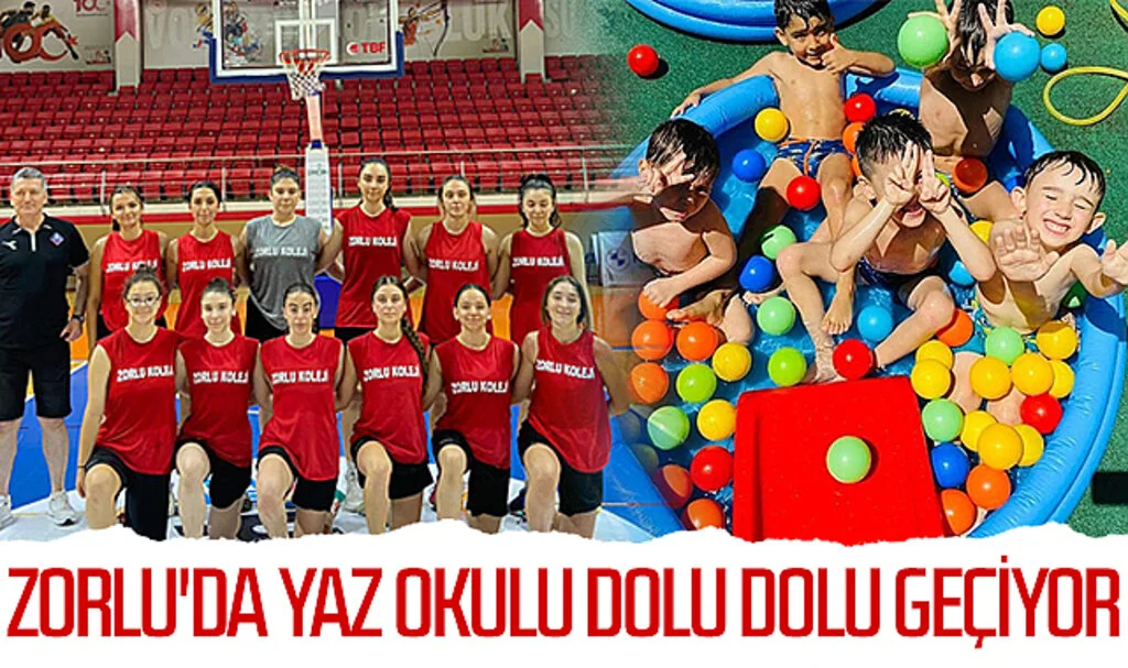 Samsun Zorlu Eğitim Kurumları'nda Yaz Okulu dolu dolu geçiyor