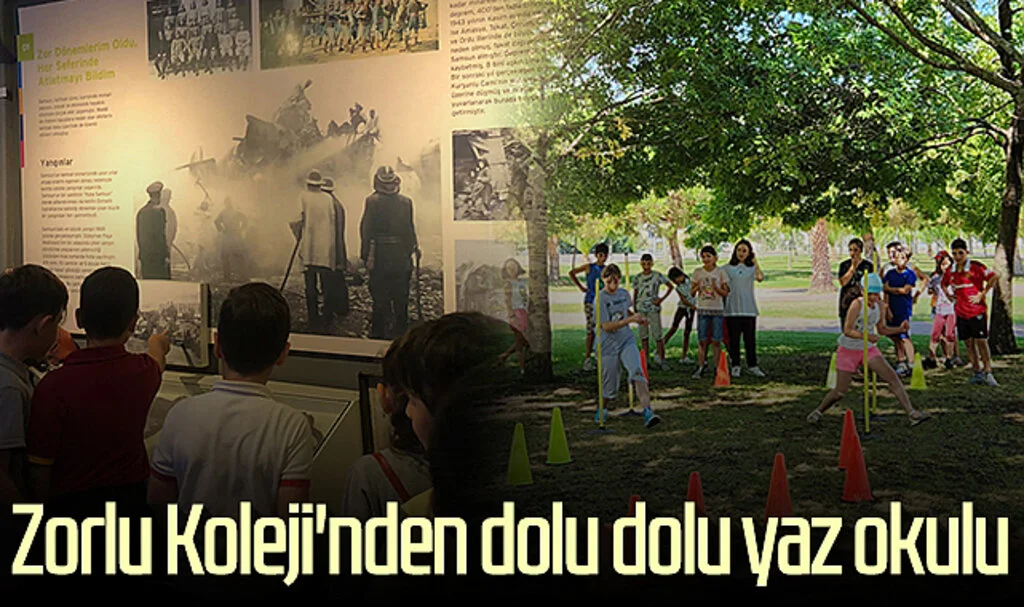 Samsun Zorlu Koleji'nden dolu dolu yaz okulu