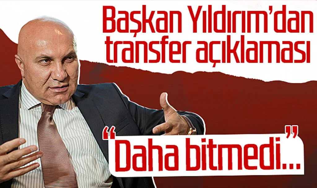 Samsunspor Başkanı Yüksel Yıldırım'dan transfer açıklaması! "Daha bitmedi..."