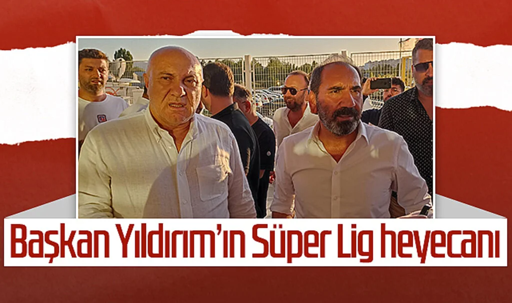 Samsunspor Başkanı Yüksel Yıldırım’ın Süper Lig heyecanı