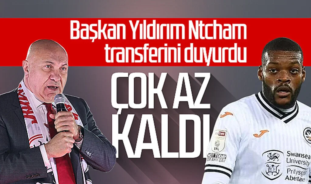 Samsunspor Başkanı Yüksel Yıldırım Olivier Ntcham transferini duyurdu ve tarih verdi! Çok az kaldı...