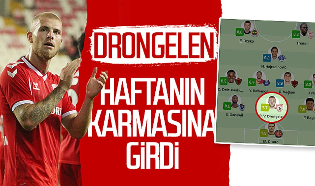 Samsunspor'da Rick Van Drongelen haftanın karmasına girdi