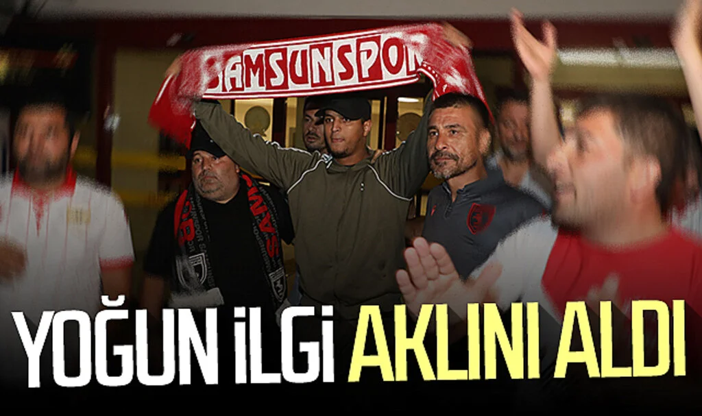 Samsunspor'da transferinden vazgeçilen Mohamed Ihattaren'in yoğun ilgi aklını aldı!