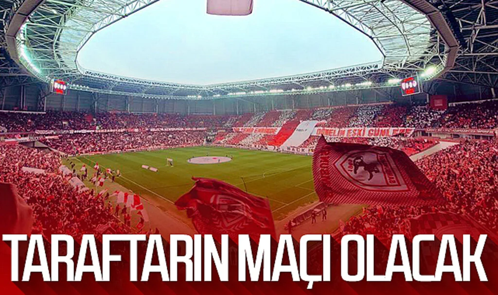 Samsunspor – Fenerbahçe karşılaşması taraftarın maçı olacak