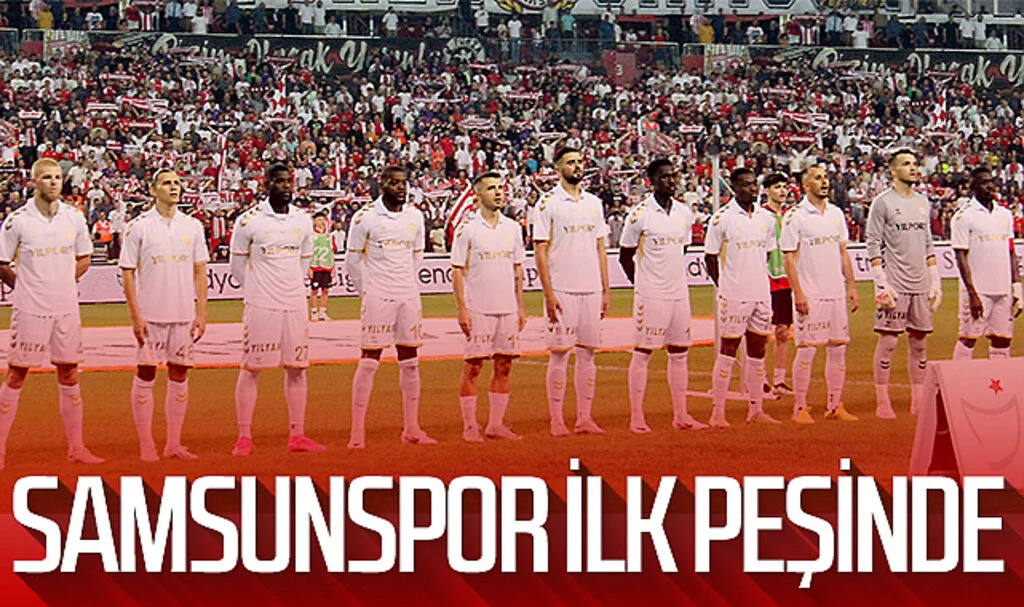 Samsunspor Süper Lig'de ilk galibiyetin peşinde