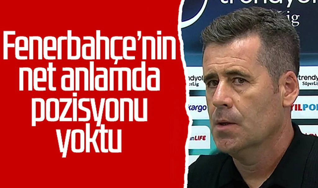 Samsunspor Teknik Direktörü Hüseyin Eroğlu: "Fenerbahçe'nin net anlamda pozisyonu yoktu"