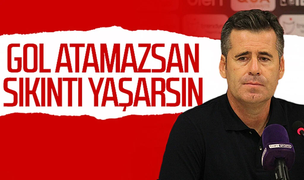 Samsunspor Teknik Direktörü Hüseyin Eroğlu: Gol atamazsan sıkıntı yaşarsın