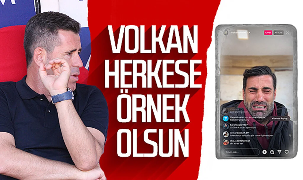 Samsunspor Teknik Direktörü Hüseyin Eroğlu: Volkan Demirel herkese örnek olsun