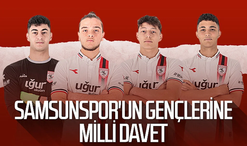 Samsunspor'un gençlerine milli davet