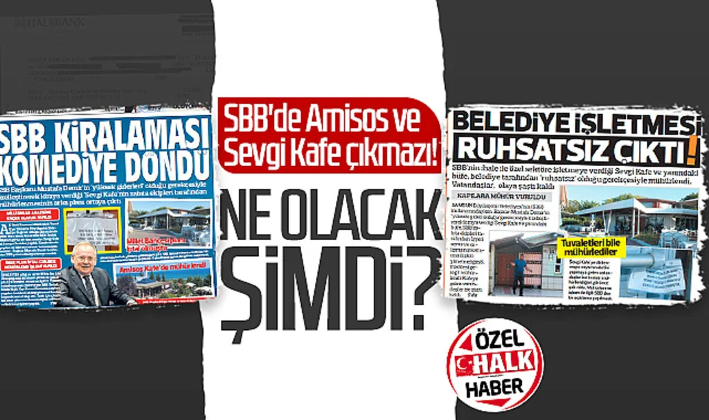SBB'de Amisos ve Sevgi Kafe çıkmazı! Ne olacak şimdi?
