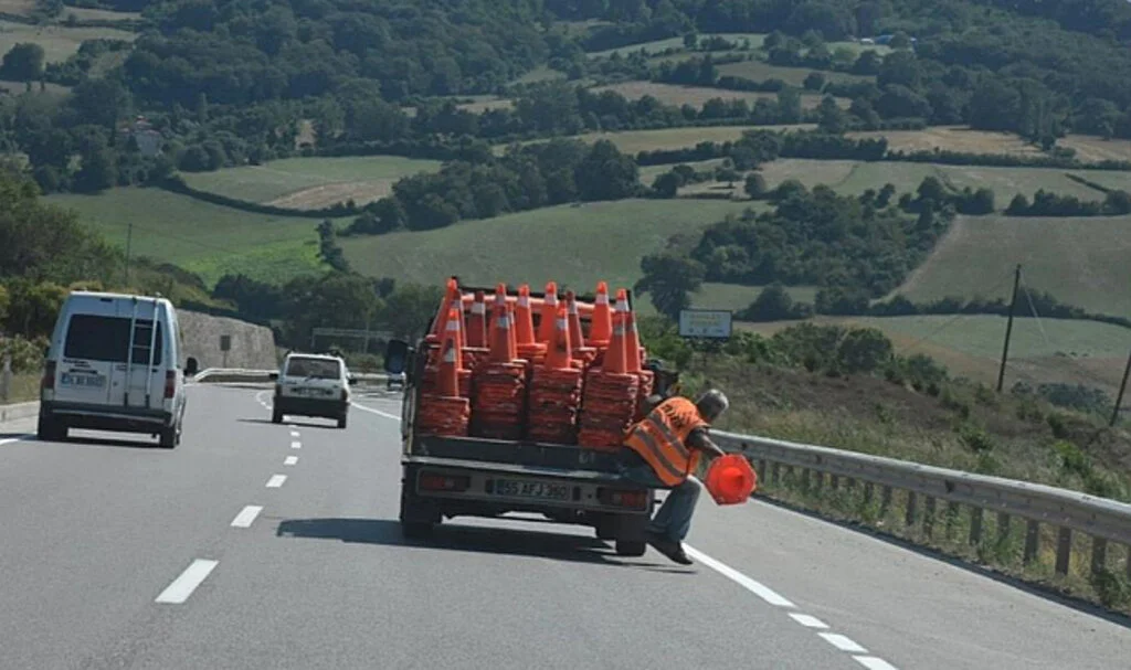 Sinop'ta Yol Çizgileri Yenilendi
