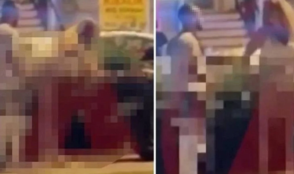 Sokak ortasında cinsel ilişkiye girdiler! O görüntü sosyal medyada olay yarattı