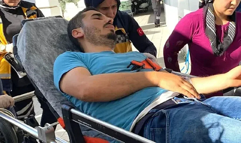 Sokak Ortasında Sahipsiz Köpekler Saldırdı