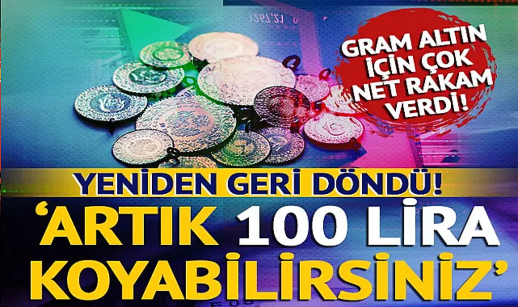SON DAKİKA | ‘Hedefimiz 2000 TL…’ Gram altın fiyatı için Hatice Kolçak ve İslam Memiş’ten yeni tahmin! ‘Artık 100 lira koyabilirsiniz’