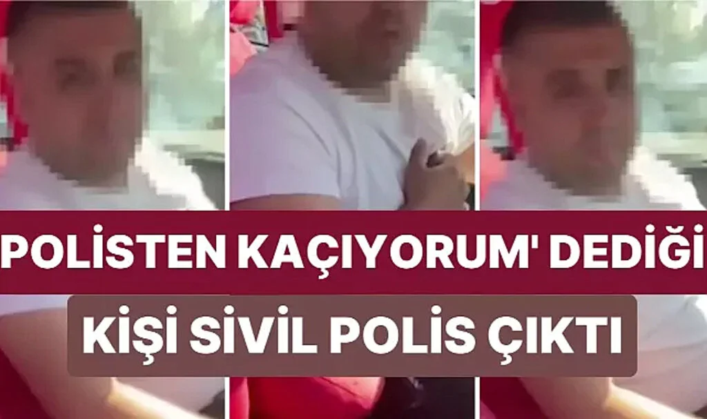 Taksici Şok Geçirdi: ‘Polisten Kaçıyorum’ Dediği Kişi Polis Çıktı