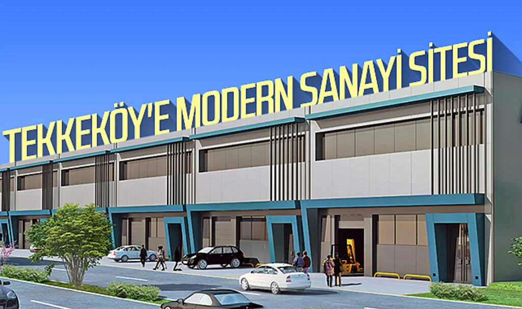 Tekkeköy'e modern sanayi sitesi